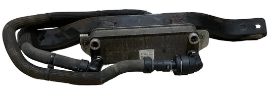 2017- 2019 Ford F-250/350/450/550 Super Duty Transmission Oil Cooler W/ Bracket & Hoses USED OEM P# HC34-7J389-CB