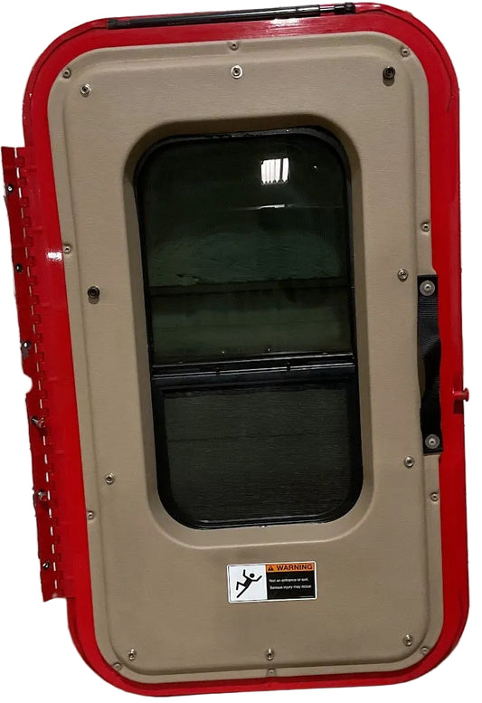 Freightliner Coronado, Cascadia Right Passenger Sleeper Door W/ Window Glass USED OEM