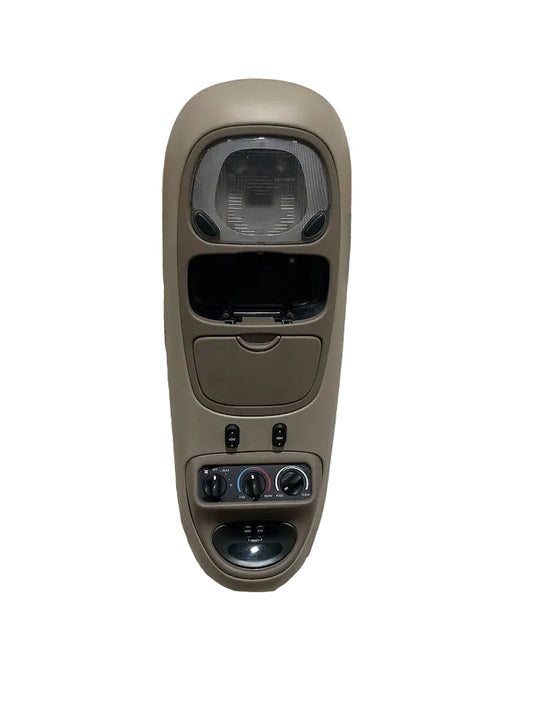 2005 Ford Excursion Overhead Console OEM w/ Compass Display & Driver Info Center – Map Lights Work