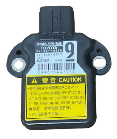 2010-2025 Toyota Lexus Suspension Yaw Sensor P# 89183-48020 USED OEM