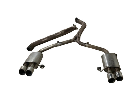 2015-2021 Brola S-Type Cat Back Exhaust W/ Stainless Steel Tip