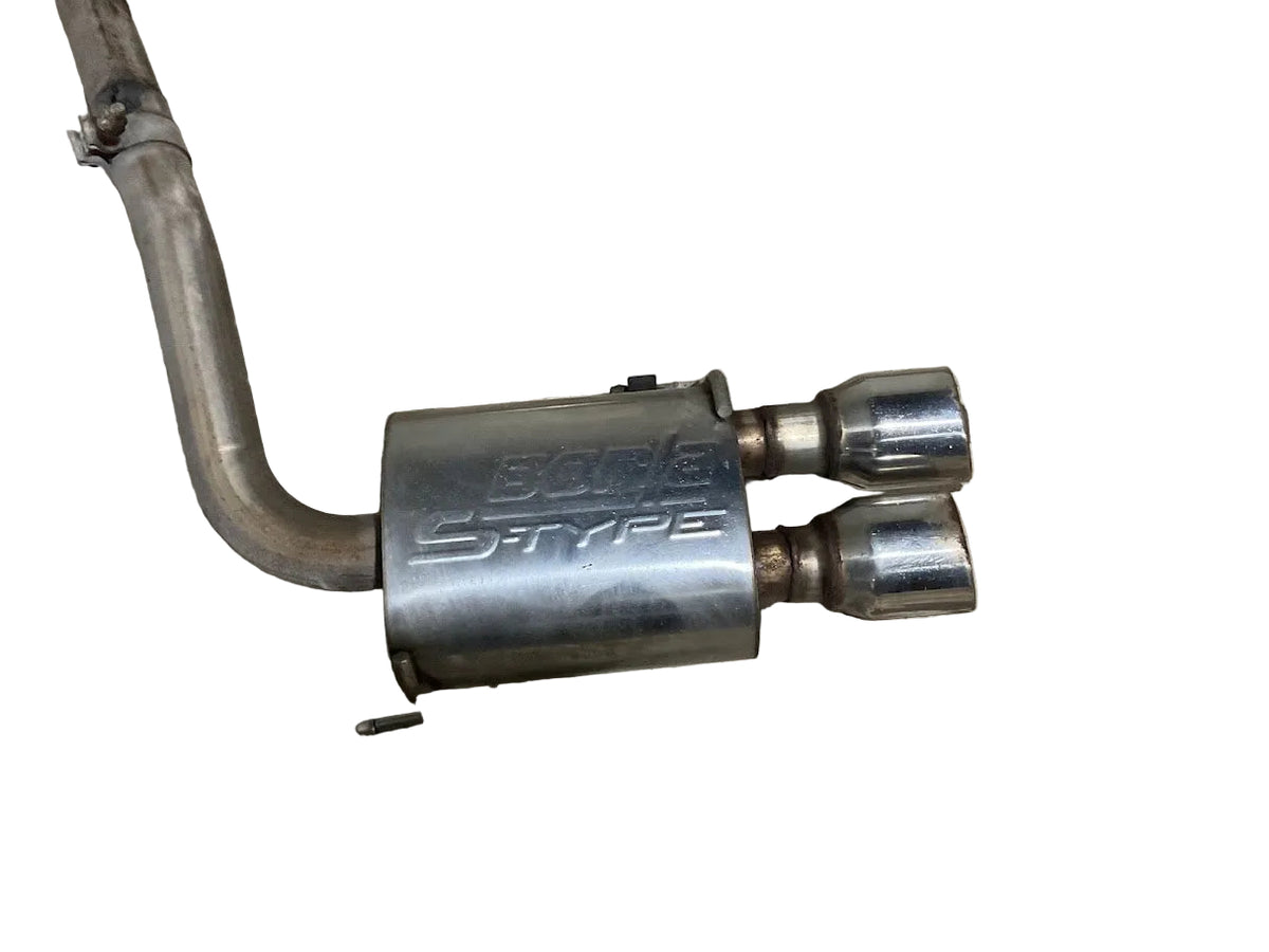 2015-2021 Brola S-Type Cat Back Exhaust W/ Stainless Steel Tip