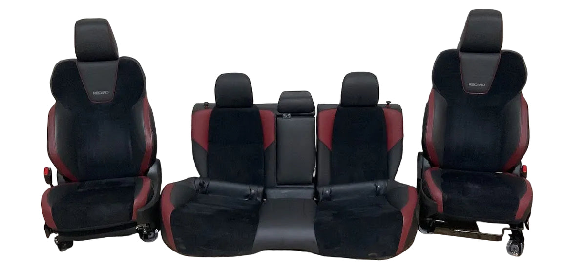 2015-2021 Subaru WRX STI Recaro Seats Front w/ Rear Set USED