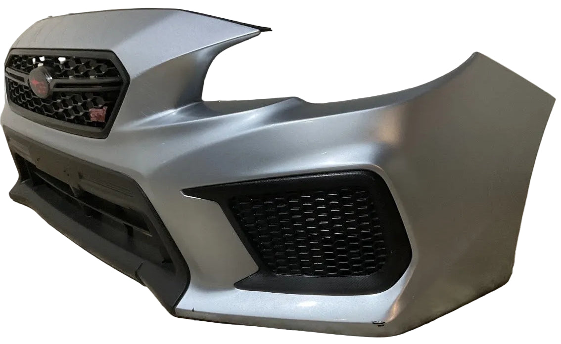 2015-2021 Subaru WRX STI Front Bumper Silver USED
