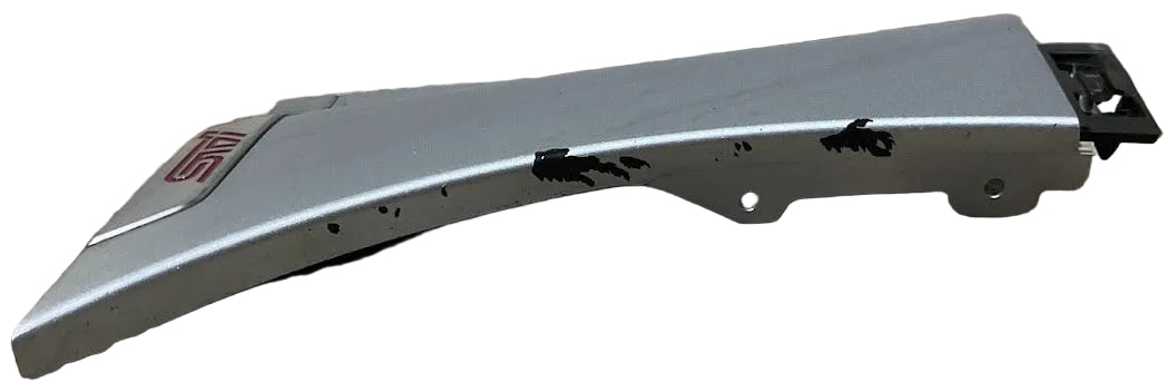 2015-2021 Subaru WRX STI LH Driver Fender Garnish Panel Silver USED P# 91112VA110##