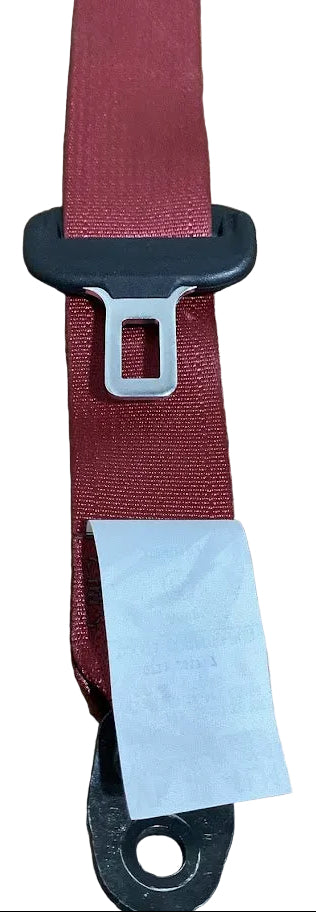 2015-2021 Subaru WRX STI Left Rear Seat Belt Red P# TK-AH0-ES155 USED OEM