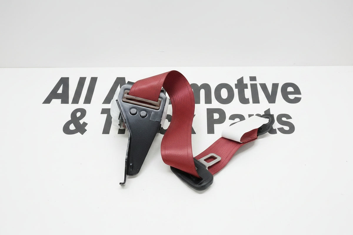 2015-2021 Subaru WRX STI Left Rear Seat Belt Red P# TK-AH0-ES155 USED OEM