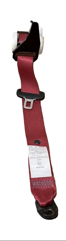2015-2021 Subaru WRX STI Right Rear Seat Belt Red P# TK-AH0-ES155 USED OEM