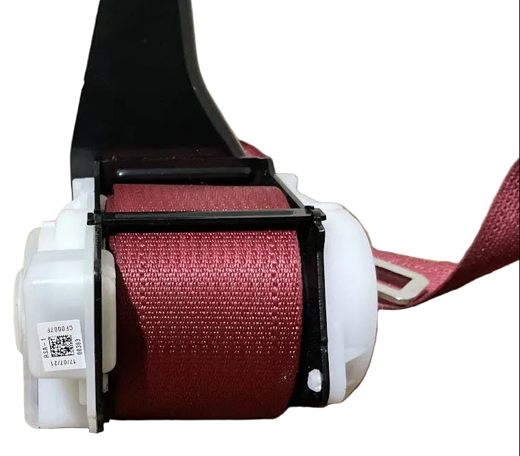 2015-2021 Subaru WRX STI Right Rear Seat Belt Red P# TK-AH0-ES155 USED OEM