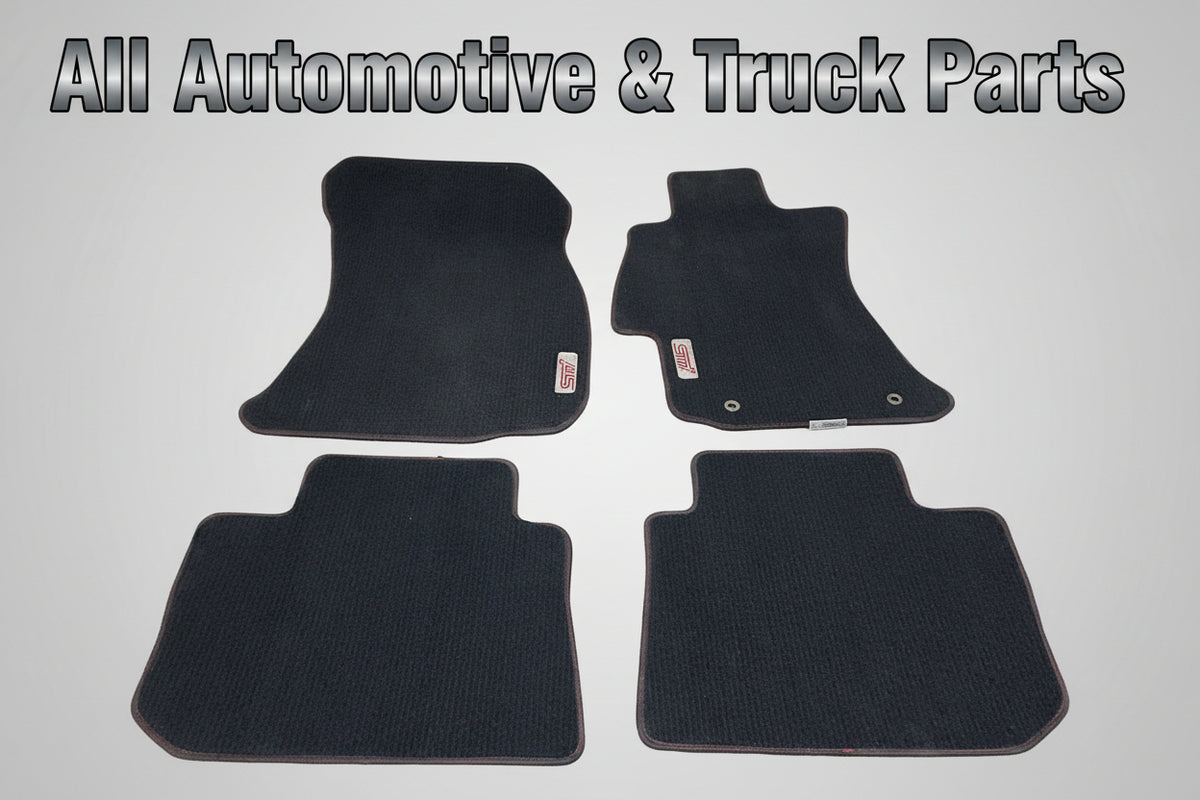 2015-2021 Subaru WRX STI Floor Mats W/STI Logo OEM USED