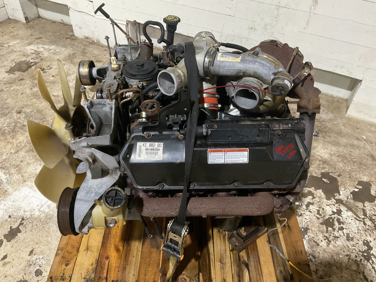 99-2003 7.3 POWERSTROKE DIESEL COMPLETE ENGINE ASSEMBLY 125k miles
