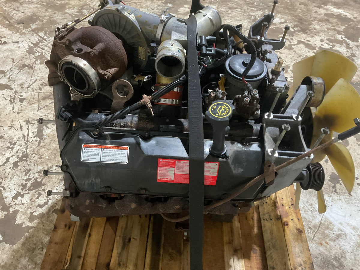 99-2003 7.3 POWERSTROKE DIESEL COMPLETE ENGINE ASSEMBLY 125k miles