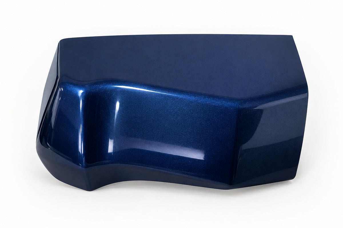 17-22 F250-F550 Right Lower Cab Corner Part # FL34-1629426AJ Blue Jeans