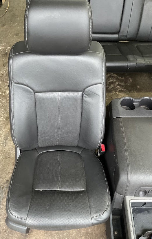 11-16 Ford F250-F550 Crew Cab Leather Seats Heated & Cooled