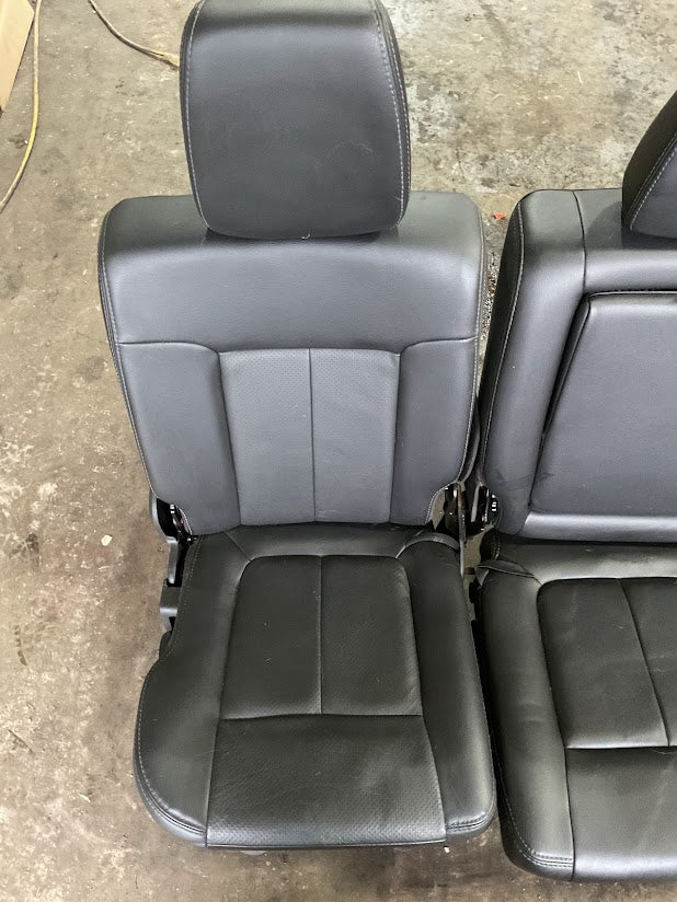 11-16 Ford F250-F550 Crew Cab Leather Seats Heated & Cooled